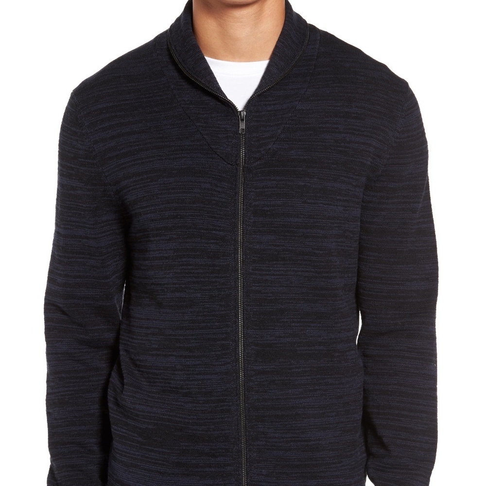 Calibrate Ottoman Zip Cardigan Jacket Sweater Men'